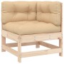 Juego de muebles de jardín 6 piezas y cojines madera maciza de vidaXL, Conjuntos de jardín - Ref: Foro24-3185899, Precio: 405...