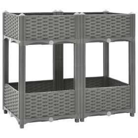 Arriate polipropileno 80x40x71 cm en Macetas y jardineras | Comprar online en Foru.es