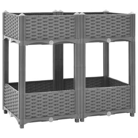 Arriate polipropileno 80x40x71 cm en Macetas y jardineras | Comprar online en Foru.es