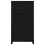 Taquilla de acero negro 90x45x180 cm de vidaXL, Taquillas y armarios de almacenamiento - Ref: Foro24-339806, Precio: 323,08 €...