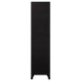 Taquilla de acero negro 90x45x180 cm de vidaXL, Taquillas y armarios de almacenamiento - Ref: Foro24-339806, Precio: 323,08 €...