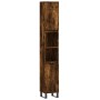 Set de muebles baño 3 pzas madera contrachapada roble ahumado de vidaXL, Muebles de baño - Ref: Foro24-3190312, Precio: 199,8...