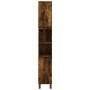 Set de muebles baño 3 pzas madera contrachapada roble ahumado de vidaXL, Muebles de baño - Ref: Foro24-3190312, Precio: 199,8...