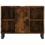 Set de muebles baño 3 pzas madera contrachapada roble ahumado de vidaXL, Muebles de baño - Ref: Foro24-3190312, Precio: 199,8...