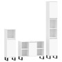 Juego de muebles de baño 3 pzas madera contrachapada blanco de vidaXL, Muebles de baño - Ref: Foro24-3190307, Precio: 205,26 ...