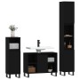 Juego de muebles de baño 3 pzas madera contrachapada negro de vidaXL, Muebles de baño - Ref: Foro24-3190308, Precio: 219,82 €...