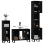 Juego de muebles de baño 3 pzas madera contrachapada negro de vidaXL, Muebles de baño - Ref: Foro24-3190308, Precio: 219,82 €...