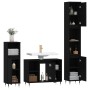 Juego de muebles de baño 3 pzas madera contrachapada negro de vidaXL, Muebles de baño - Ref: Foro24-3190292, Precio: 188,81 €...