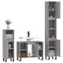 Set de muebles de baño 3 pzas madera contrachapada gris sonoma de vidaXL, Muebles de baño - Ref: Foro24-3190313, Precio: 189,...