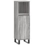 Set de muebles de baño 3 pzas madera contrachapada gris sonoma de vidaXL, Muebles de baño - Ref: Foro24-3190313, Precio: 189,...