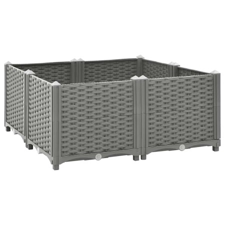 Arriate polipropileno 80x80x38 cm en Macetas y jardineras | Comprar online en Foru.es