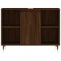 Set de muebles baño 3 pzas madera contrachapada roble marrón de vidaXL, Muebles de baño - Ref: Foro24-3190298, Precio: 188,49...