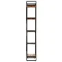 Estantería de 5 niveles madera maciza reciclada 60x30x180 cm de vidaXL, Librerías y estanterías - Ref: Foro24-286585, Precio:...