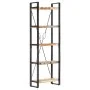 Estantería de 5 niveles madera maciza reciclada 60x30x180 cm de vidaXL, Librerías y estanterías - Ref: Foro24-286585, Precio:...