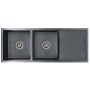 Fregadero de cocina hecho a mano acero inoxidable negro de vidaXL, Fregaderos - Ref: Foro24-145087, Precio: 275,21 €, Descuen...