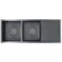 Fregadero de cocina hecho a mano acero inoxidable negro de vidaXL, Fregaderos - Ref: Foro24-145087, Precio: 270,06 €, Descuen...