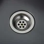 Handgefertigte Küchenspüle aus schwarzem Edelstahl von vidaXL, Sinkt - Ref: Foro24-145087, Preis: 270,06 €, Rabatt: %