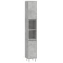 Set muebles de baño 2 piezas madera contrachapada gris hormigón de vidaXL, Muebles de baño - Ref: Foro24-3190303, Precio: 174...