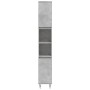 Set muebles de baño 2 piezas madera contrachapada gris hormigón de vidaXL, Muebles de baño - Ref: Foro24-3190303, Precio: 174...