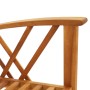 Sillas de jardín 2 unidades madera maciza de acacia de vidaXL, Sillas de jardín - Ref: Foro24-310266, Precio: 142,27 €, Descu...