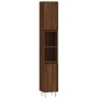 Set de muebles baño 3 pzas madera contrachapada roble marrón de vidaXL, Muebles de baño - Ref: Foro24-3190306, Precio: 194,66...