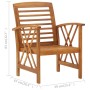 Sillas de jardín 2 unidades madera maciza de acacia de vidaXL, Sillas de jardín - Ref: Foro24-310266, Precio: 142,27 €, Descu...