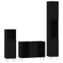 Juego de muebles de baño 3 pzas madera contrachapada negro de vidaXL, Muebles de baño - Ref: Foro24-3190300, Precio: 191,70 €...