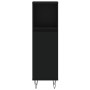 Juego de muebles de baño 3 pzas madera contrachapada negro de vidaXL, Muebles de baño - Ref: Foro24-3190300, Precio: 191,70 €...