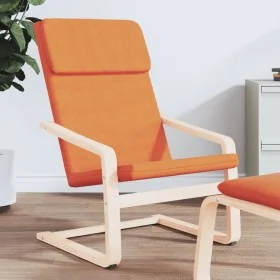 Sillón de relax de tela amarillo oscuro de vidaXL, Sillones - Ref: Foro24-351059, Precio: 83,78 €, Descuento: %