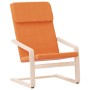 Sillón de relax de tela amarillo oscuro de vidaXL, Sillones - Ref: Foro24-351059, Precio: 85,11 €, Descuento: %