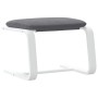 Reposapiés de tela gris oscuro 51x41x40 cm de vidaXL, Otomanas - Ref: Foro24-351065, Precio: 49,88 €, Descuento: %
