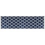 Alfombra de exterior gris y blanca 80x250 cm de vidaXL, Protectores para exterior - Ref: Foro24-364801, Precio: 36,07 €, Desc...