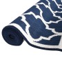 Alfombra de exterior gris y blanca 80x250 cm de vidaXL, Protectores para exterior - Ref: Foro24-364801, Precio: 36,07 €, Desc...