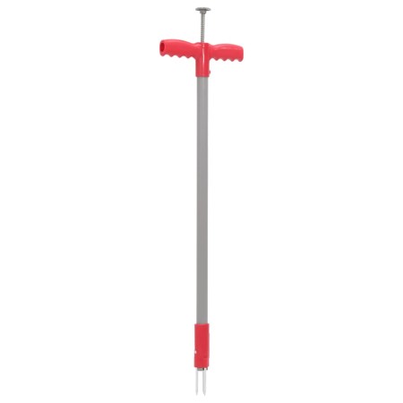 Eliminador de malas hierbas acero recubierto rojo gris 93,5 cm de vidaXL, Desbrozadoras - Ref: Foro24-364821, Precio: 28,62 €...