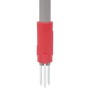 Eliminador de malas hierbas acero recubierto rojo gris 93,5 cm de vidaXL, Desbrozadoras - Ref: Foro24-364821, Precio: 28,62 €...
