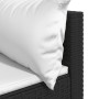 Set de muebles de jardín 3 pzas y cojines ratán sintético negro de vidaXL, Sofás de exterior - Ref: Foro24-319731, Precio: 22...