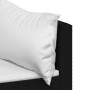 Set de muebles de jardín 3 pzas y cojines ratán sintético negro de vidaXL, Sofás de exterior - Ref: Foro24-319743, Precio: 19...