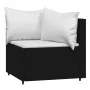 Garden corner sofas with cushions 2 pcs black synthetic rattan by vidaXL, Outdoor sofas - Ref: Foro24-319742, Price: 153,91 €...