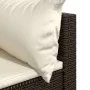 Garten-Ecksofa mit braunen synthetischen Rattankissen von vidaXL, Outdoor-Sofas - Ref: Foro24-319745, Preis: 76,68 €, Rabatt: %