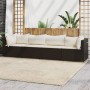 Set muebles de jardín 4 piezas y cojines ratán sintético marrón de vidaXL, Sofás de exterior - Ref: Foro24-319752, Precio: 26...