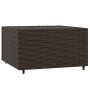 Set muebles de jardín 4 piezas y cojines ratán sintético marrón de vidaXL, Sofás de exterior - Ref: Foro24-319751, Precio: 28...