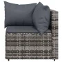 3-piece garden furniture set and gray synthetic rattan cushions by vidaXL, Outdoor sofas - Ref: Foro24-319766, Price: 206,28 ...