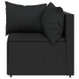 Garden corner sofas with cushions 2 pcs black synthetic rattan by vidaXL, Outdoor sofas - Ref: Foro24-319778, Price: 190,45 €...