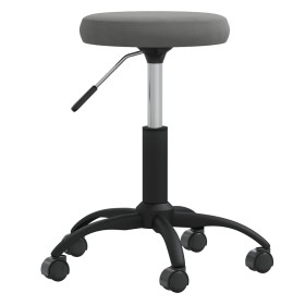 Silla de comedor de terciopelo gris oscuro de vidaXL, Sillas de comedor - Ref: Foro24-3085728, Precio: 56,30 €, Descuento: %