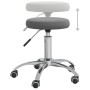 Taburete de masaje terciopelo gris oscuro de vidaXL, Sillones de masaje - Ref: Foro24-3085739, Precio: 56,30 €, Descuento: %
