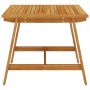 Mesa de comedor de jardín madera maciza de acacia 88x88x74 cm de vidaXL, Mesas de jardín - Ref: Foro24-312405, Precio: 114,72...