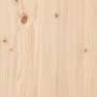 Estructura de cama con cabecero madera maciza 140x200 cm de vidaXL, Camas y somieres - Ref: Foro24-3192166, Precio: 141,59 €,...