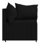 Garden corner sofas with cushions 2 pcs black synthetic rattan by vidaXL, Outdoor sofas - Ref: Foro24-319790, Price: 164,87 €...