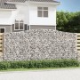 Cestas de gaviones 2 uds forma de arco hierro 400x30x180/200 cm en Macetas y jardineras | Comprar online en Foru.es