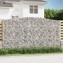 Cestas de gaviones 5 uds forma de arco hierro 400x30x220/240 cm en Macetas y jardineras | Comprar online en Foru.es